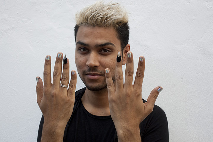 Nail art: Ryan Lanji