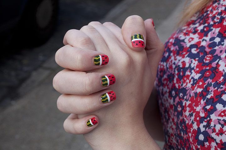 Nail art: Chloe Lawrence