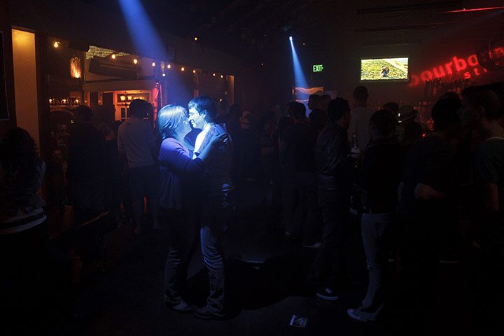 24 hours in pictures: don't ask, don't tell repeal party in San Diego