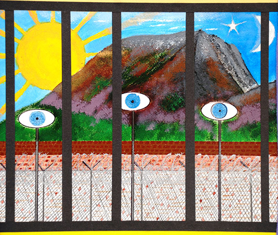 Koestler trust exhibition: Diptych