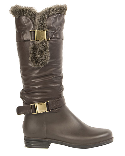 Ethical Fashion: Dav vegan Faux Fur boots