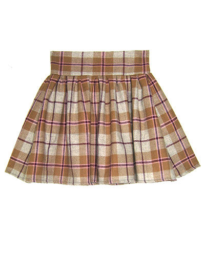 Ethical Fashion: FAIR+true plaid skirt