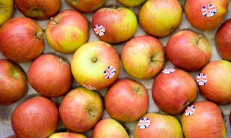 English Cox's apples
