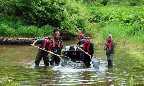 Environment Agency team