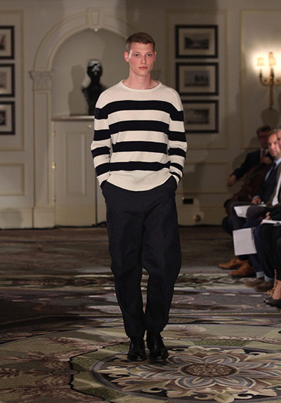 London fashion week: The E.Tautz show at London Fashion Week Spring/Summer 2012