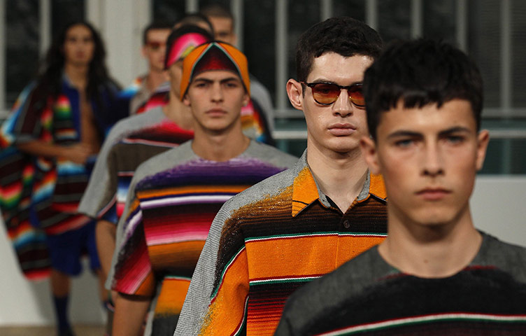 London fashion week: Shaun Samson for the MAN 2012 Spring/Summer collection