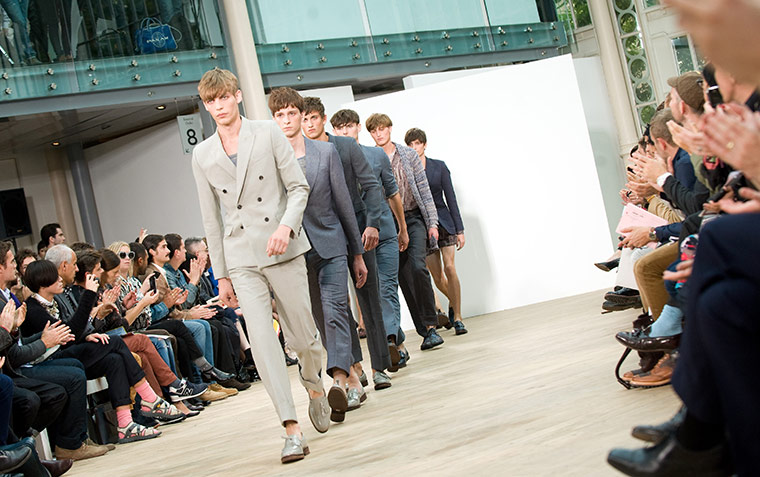 London fashion week: The TOPMAN Design London Fashion Week Spring/Summer 2012 show