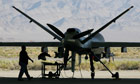 Reaper drone aircraft in Nevada, US