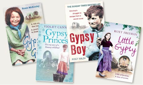 Some of the bestselling Gypsy memoirs.
