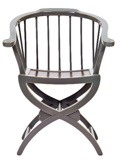 Autumn colours: Shades of light: horn chair