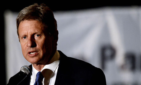 Former New Mexico Governor and Republican presidential primary runner Gary Johnson
