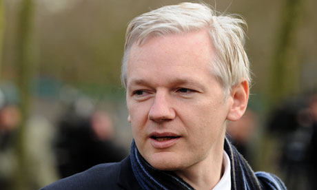 WikiLeaks founder Julian Assange arrives