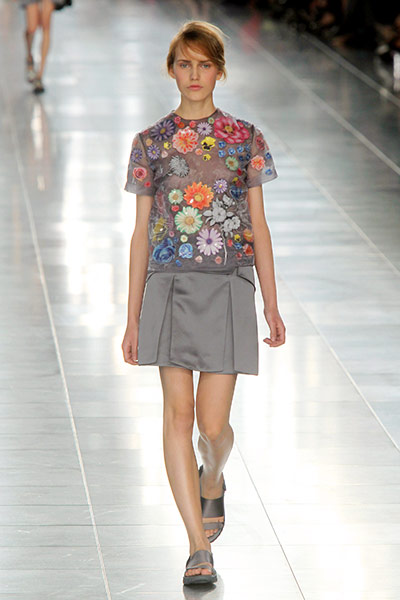 London fashion week: Christopher Kane.