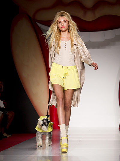 London fashion week: Mulberry.