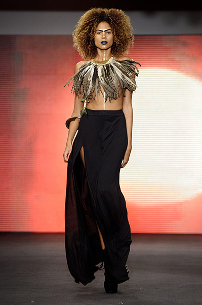 London fashion week: House of Dereon.