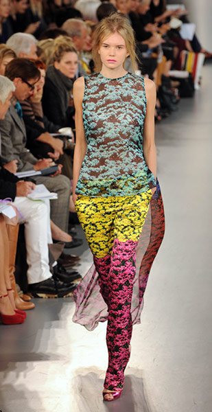 London fashion week: Mary Katrantzou.