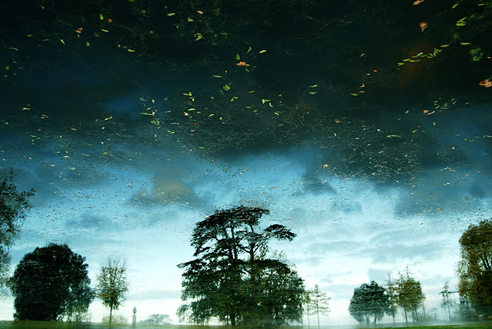 In pictures: mirror: Capability Brown ­mirror lake