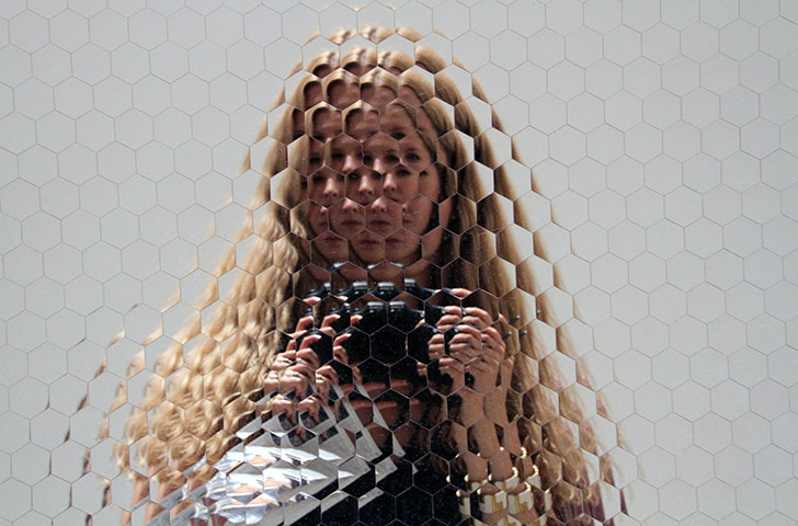 In pictures: mirror: Anish Kapoor mirror