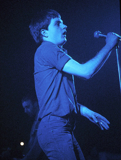 Ian Curtis of Joy Division