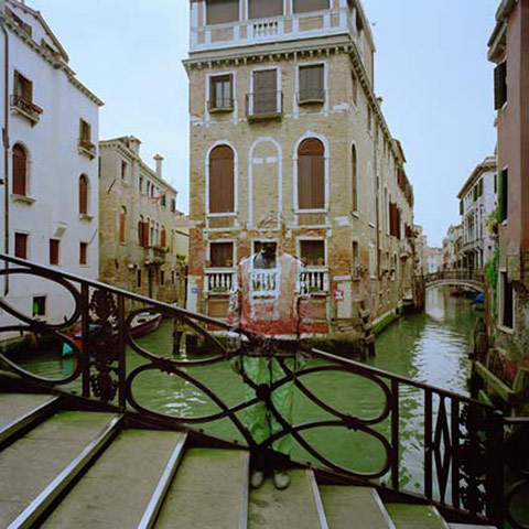 Lagoon City of Venice by Liu Bolin