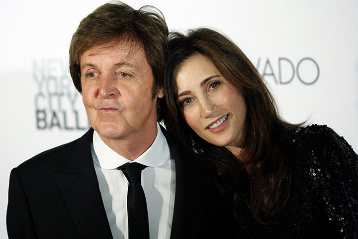 Theatre: Paul McCartney and his fiancee, Nancy Shevell