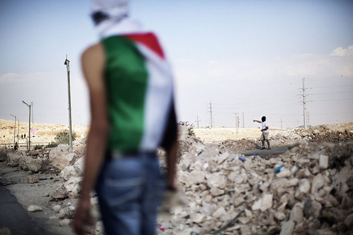 West Bank clashes: Anata near Jerusalem