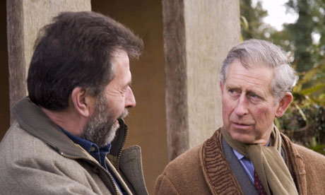 Eric Robson meeting Prince Charles on Gardeners' Question Time