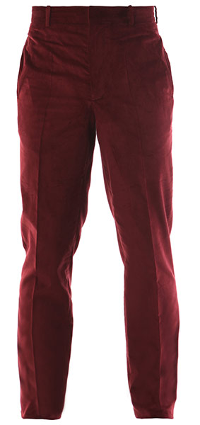 Key trends: red: Trousers