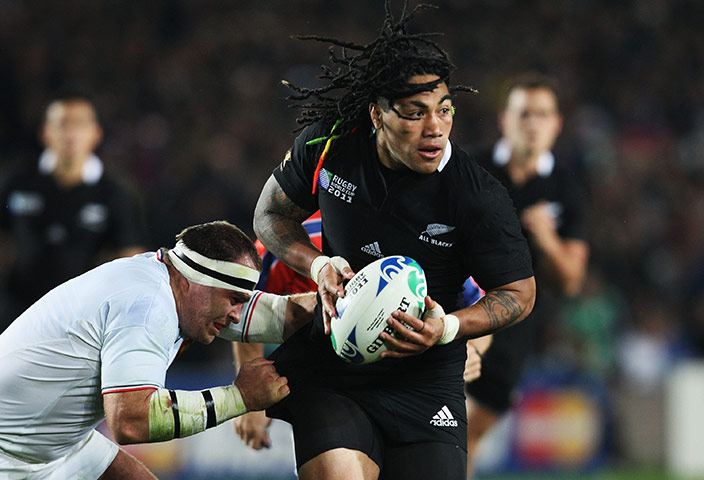 rugby: New Zealand v France - IRB RWC 2011 Match 25