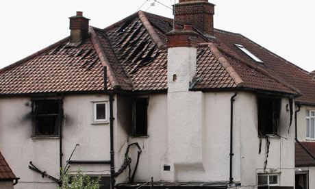 House fire In Neasden