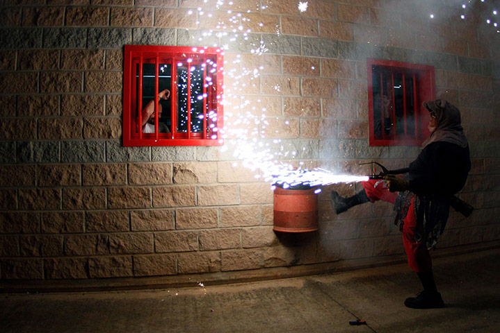 24 hours in pictures: Palma de Mallorca, Mallorca: Festivities La Merce, saint of prisons