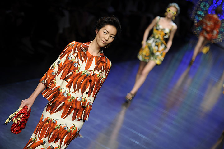 Milan Fashion week:  Dolce & Gabbana Spring-Summer 2012 ready-to-wear collection 
