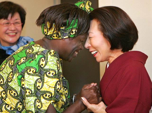 Wangari Maathai: in Tokyo