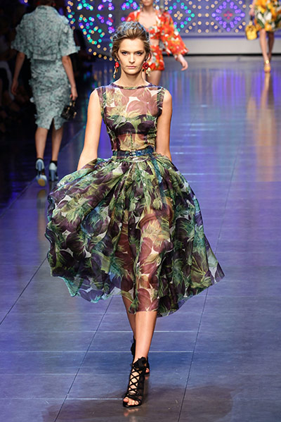 Milan Fashion Week: Dolce & Gabbana Spring/Summer 2012