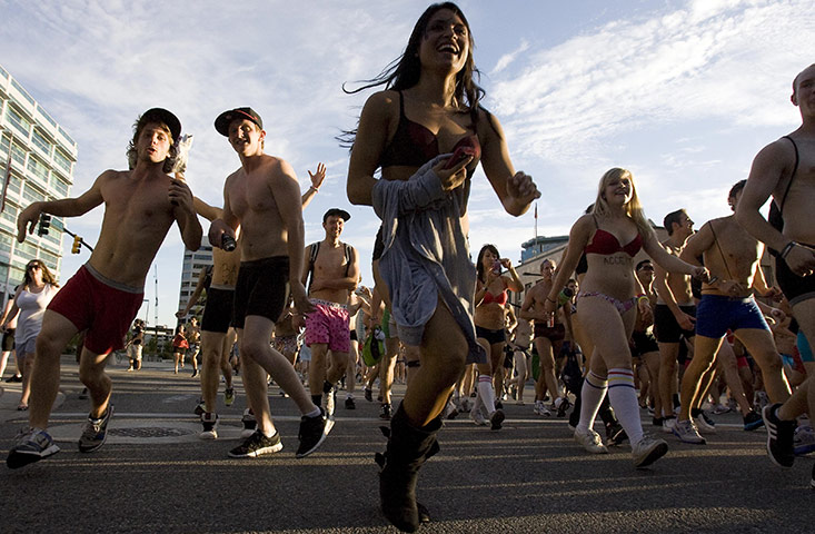 Undie run in Utah: Undie run in Utah