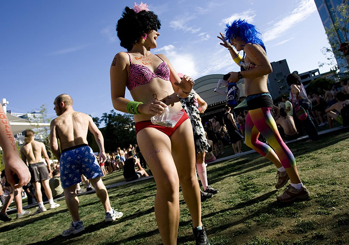 Undie run in Utah: Undie run in Utah