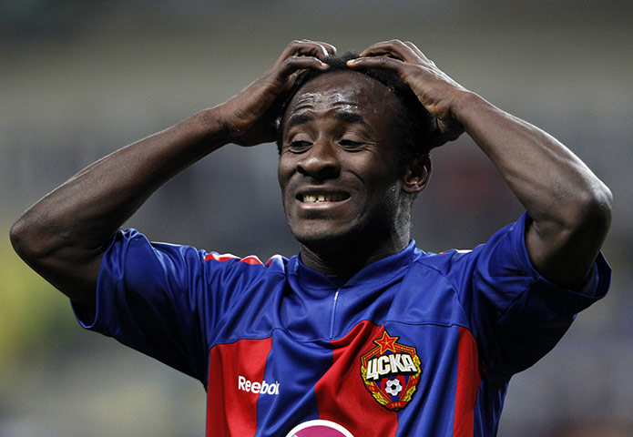 Champions League Tuesday: CSKA Moscow's Seydou Doumbia