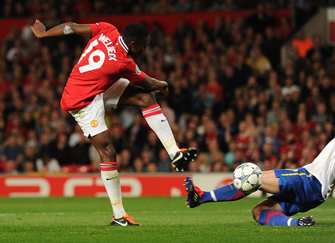 Champions League Tuesday: Danny Welbeck scores the first Manchester United goal against Basel