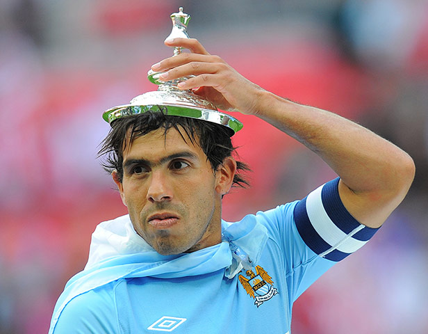 footy: Manchester City's Argentinian footballer