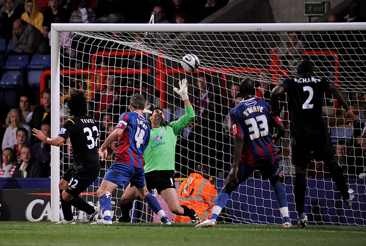 footy: Crystal Palace v Manchester City - Carling Cup