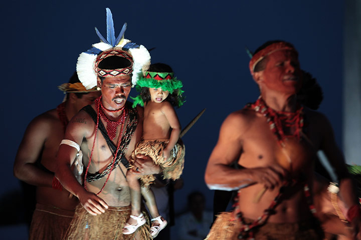 24 hours in pictures: Pataxo Hahahae Indians from Bahia state, Brazil