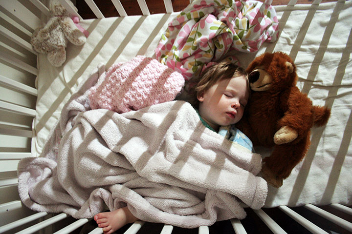 In pictures: captive: Girl in cot