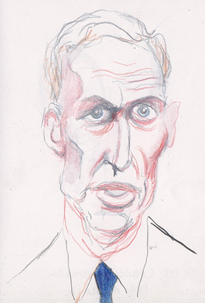 Steve Bell at Labour: Jim Murphy, Shadow Defence Secretary