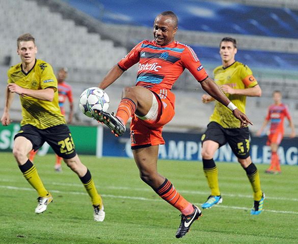 Champions League Wed: Marseille's Andre Ayew 