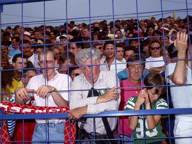 Homes of Football: Arsenal fans at Wimbledon