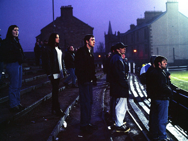 Homes of Football: A sparse crowd at East Stirling