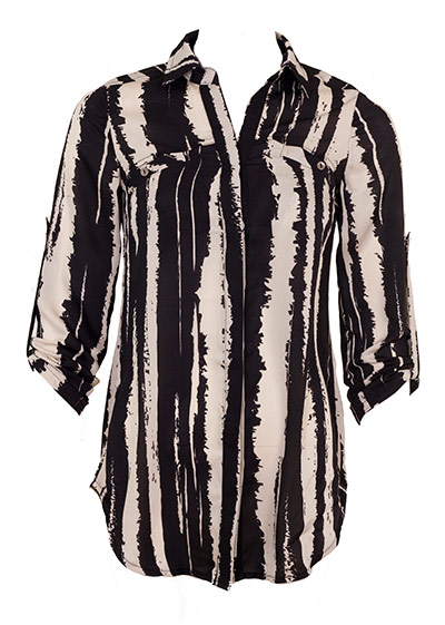 Key trends: monochrome: Shirt tunic