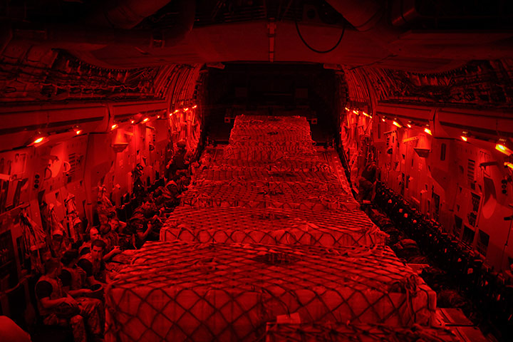 24 Hours: A large consignment of Libyan currency aboard a Royal Air Force aircraft