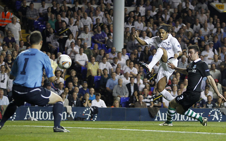Europa League: Giovani dos Santos scores Spurs' third goal against Shamrock Rovers