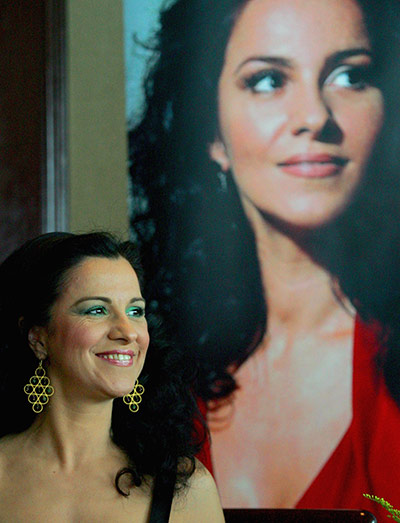Seven Days on Stage: Angela Gheorghiu at a press conference in Beijing